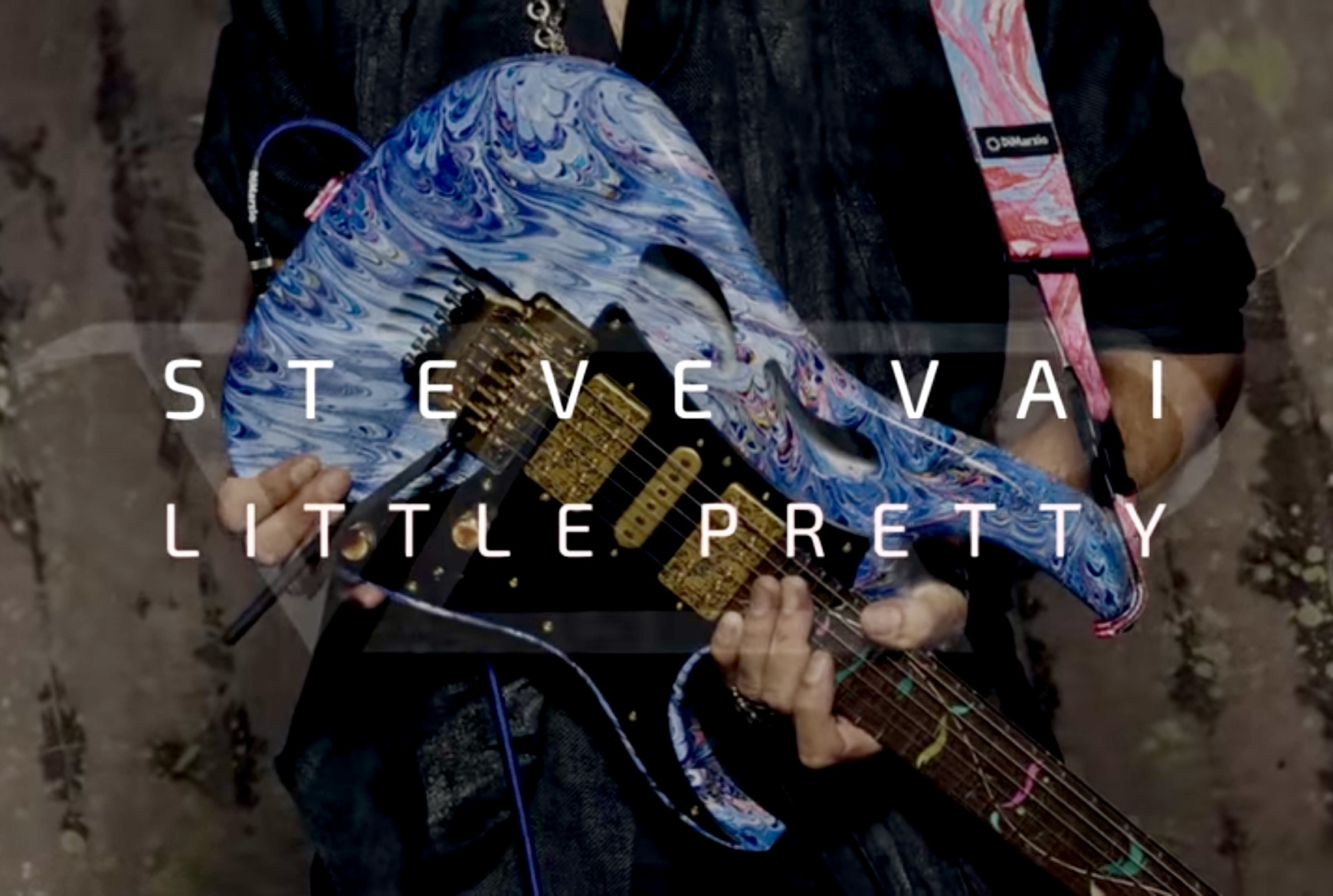 Steve Vai with their Bonvillain build