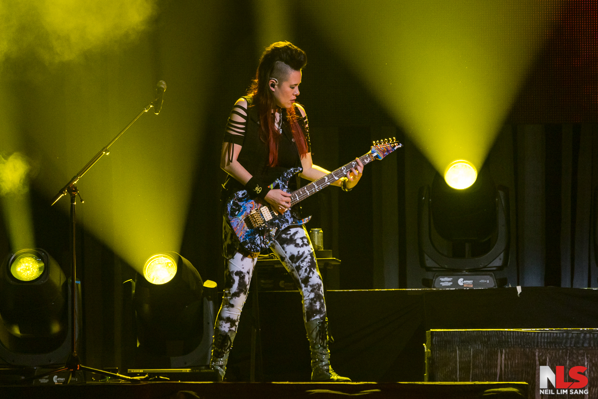 Jen Majura with their Bonvillain build