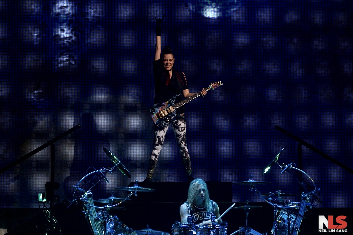 Jen Majura with their Bonvillain build