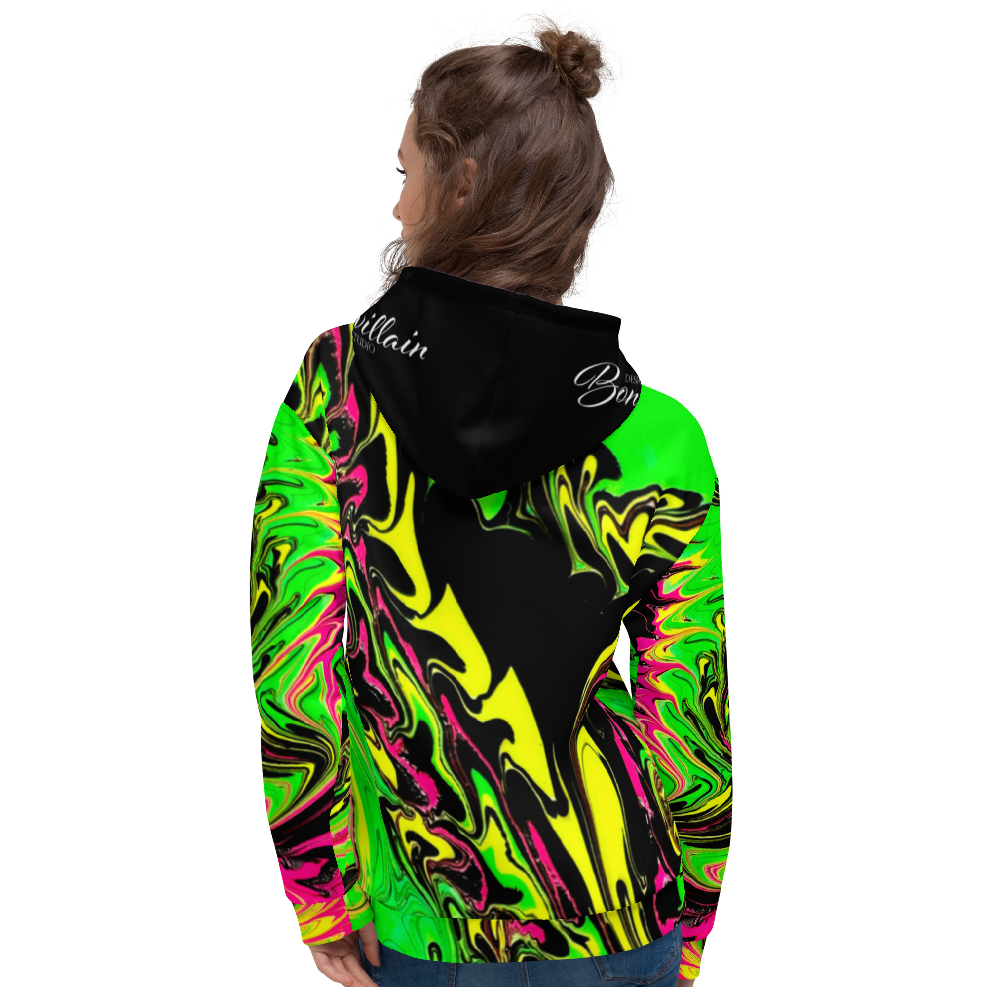 Full Swirl Universe Unisex Hoodie - Image 6